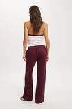 Wide Leg Sweatpant, SOUR CHERRY - example image 4