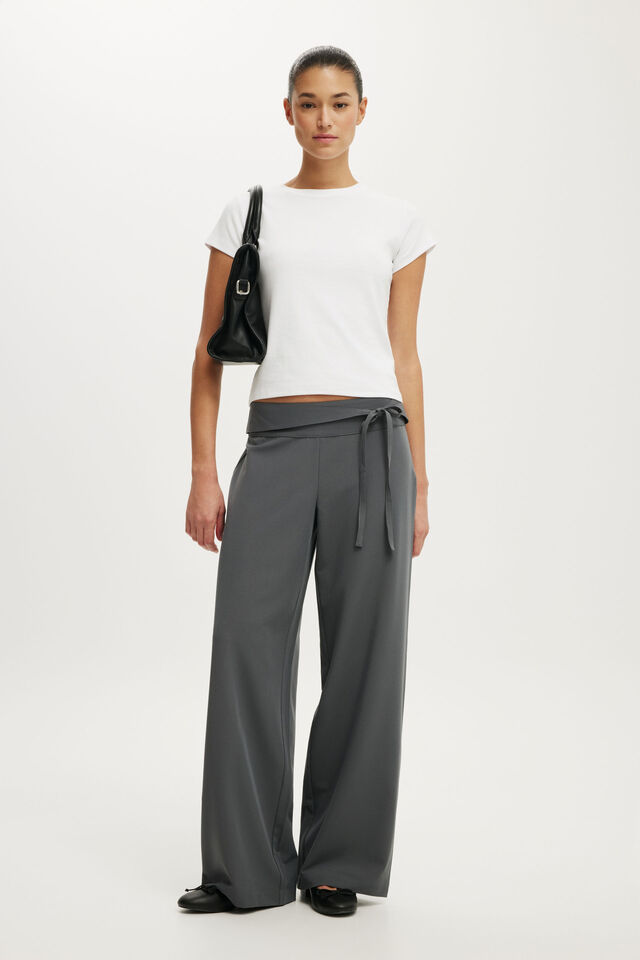 Juno Suiting Pant, DARK GREY