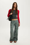 Lexi Low Rise Utility Pant, TALIA CAMO - example image 1