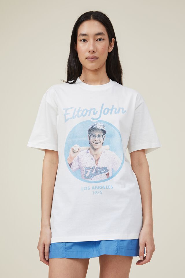 Elton John Loose Fit Tshirt
