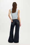 Low Rise Wide Jean, JERVIS BLUE BUTTERFLY - example image 3