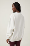Classic Fleece Crew Sweatshirt, VINTAGE WHITE - alternate image 3
