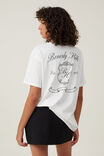 The Oversized Graphic Tee, BEVERLY HILLS CREST/VINTAGE WHITE - alternate image 3