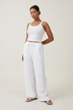 Haven Wide Leg Pant Asia Fit, WHITE - alternate image 1