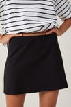 Bella Mini Skirt, BLACK - alternate image 4