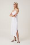 Haven Slip Midi Dress, WHITE - alternate image 1