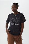 Camiseta - Regular Fit Band Tee, LCN PER ACDC BACK IN BLACK OUTLINE/BLACK - vista alternativa 1