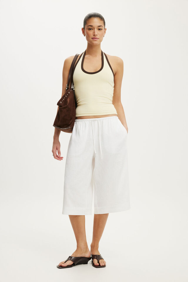 Everyday Smooth Scoop Halter, VANILLA GLOW/DARK OAK BIND