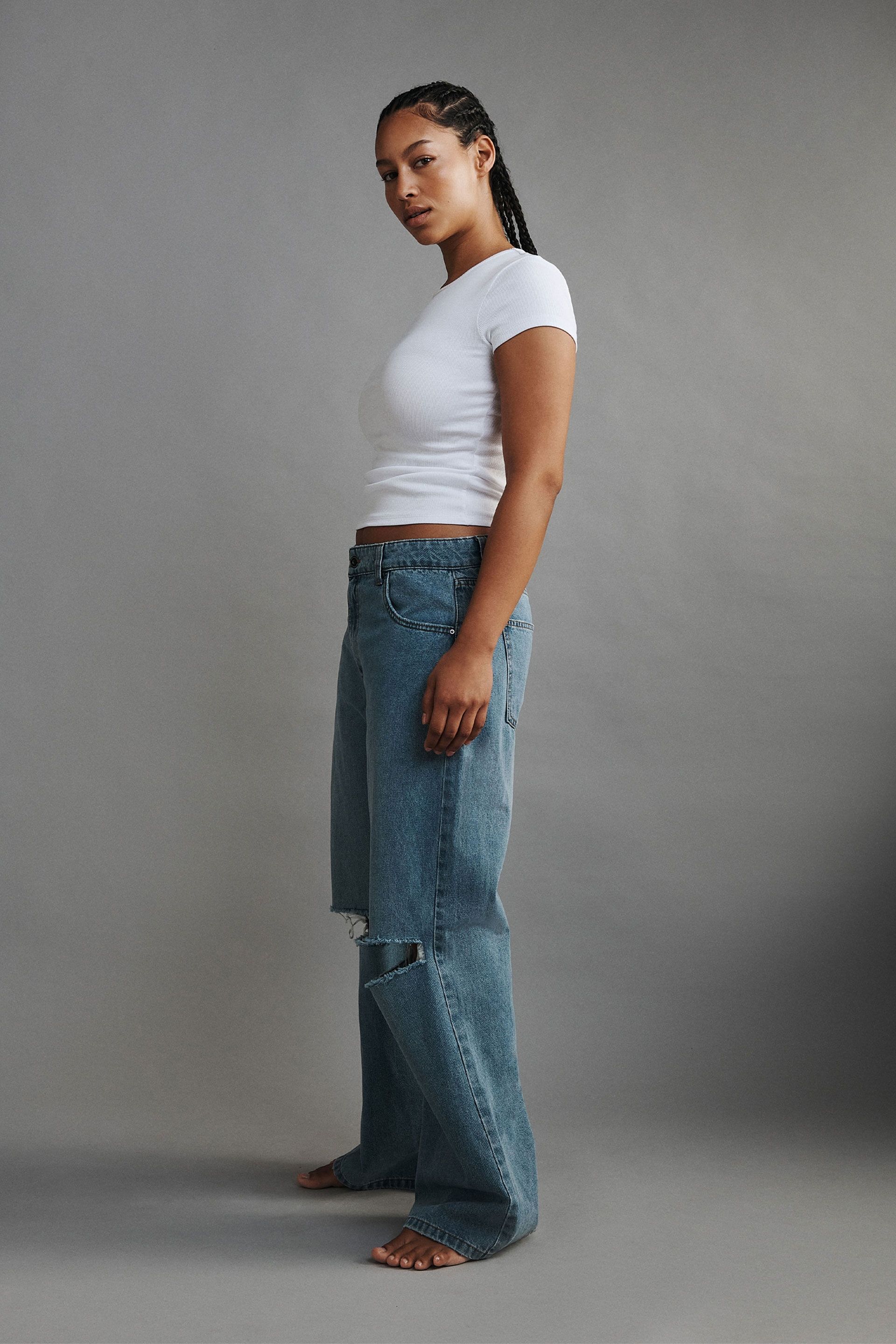 Low Rise Baggy Jean