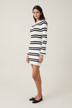 Stripe Knit Mini Dress, BOLD STRIPE GARDENIA - alternate image 2