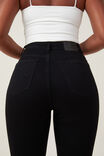 Curvy High Stretch Skinny Jean, BLACK - alternate image 4