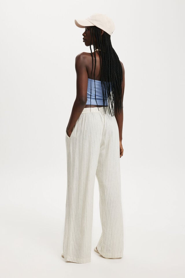 Haven Wide Leg Pant, DAHNA PINSTRIPE