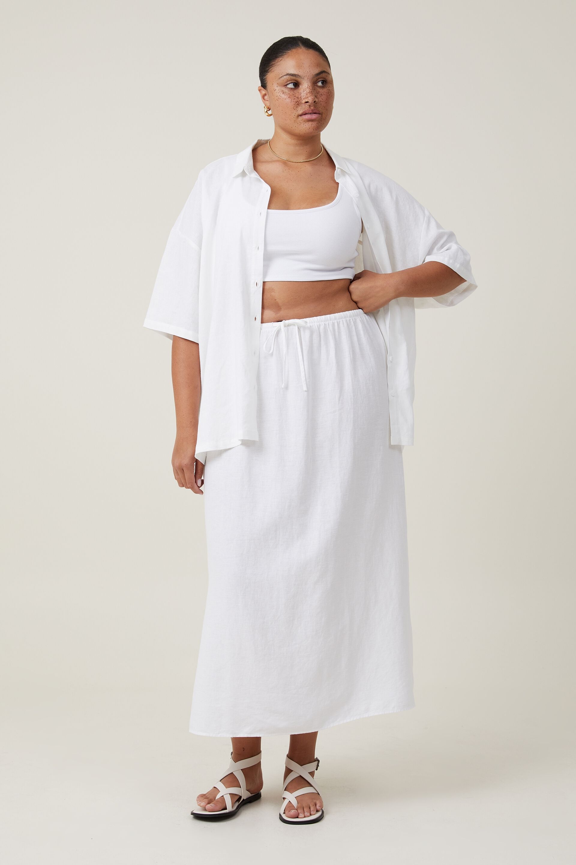 White Ivory Satin Skirt Midi Slip Skirt TWO Layers 100 Real  Etsy  Satin  slip dress outfit Fashion Slip dress outfit