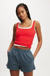 Classic Fleece Summer Sweat Short, SLATE BLUE - alternate image 1