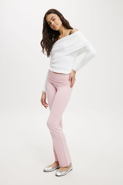 Bella Bootleg Pant, FROSTED ROSE