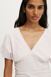 Benni Cinched Vee Tee, BABYDOLL - example image 4