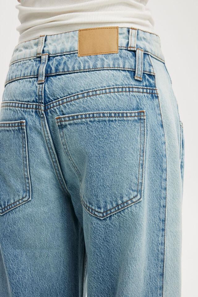 Relaxed Wide Jean, PALM BLUE/SURFERS BLUE/PANEL