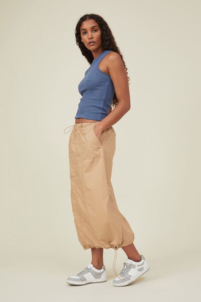 Jordan Cargo Maxi Skirt, SAND