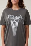 The Oversized Metallica Tee, LCN PRO METALLICA ANGEL/ SLATE - alternate image 4