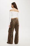 Super Baggy Jean, LEOPARD/CARPENTER - alternate image 2