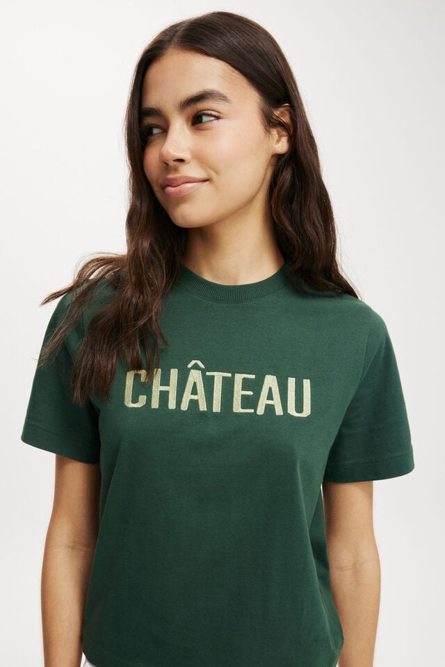 The Classic Tee, CHATEAU/PINE FORREST GREEN