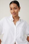 Blusa - Haven Short Sleeve Shirt, WHITE - vista alternativa 4