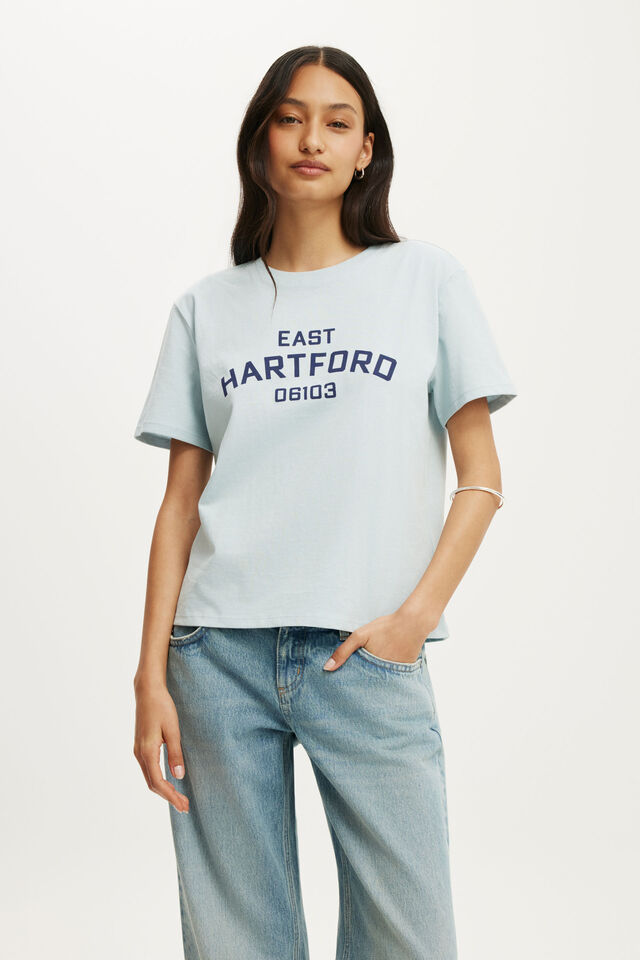 The Off Duty Graphic Tee, HARTFORD/ ICED MARINE
