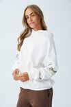 Classic Graphic Hoodie, BUTTERFLY/OFF WHITE