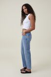 Low Rise Straight Jean Asia Fit, BELLS BLUE - alternate image 4
