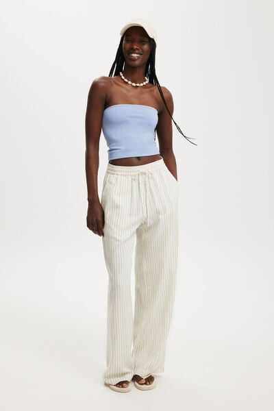 Haven Wide Leg Pant, DAHNA PINSTRIPE