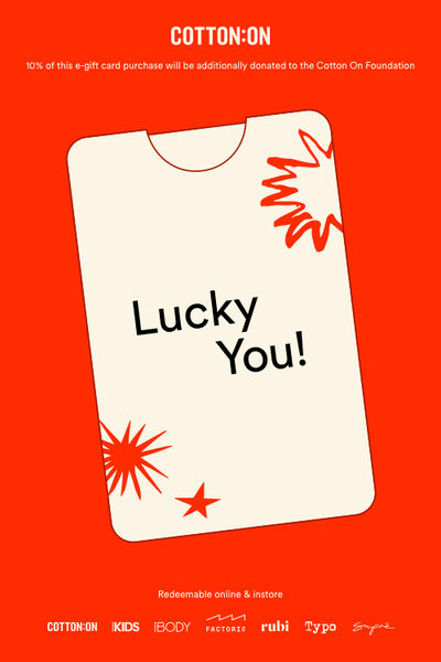 eGift Card, Cotton On LNY Lucky You