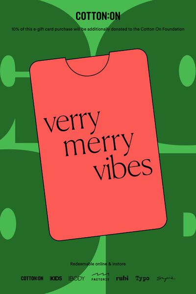 eGift Card, Very Merry Vibes