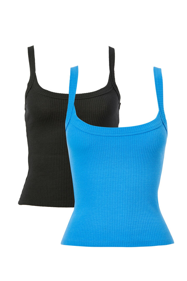 Multipack 2pk Riri Scoop Neck Tank