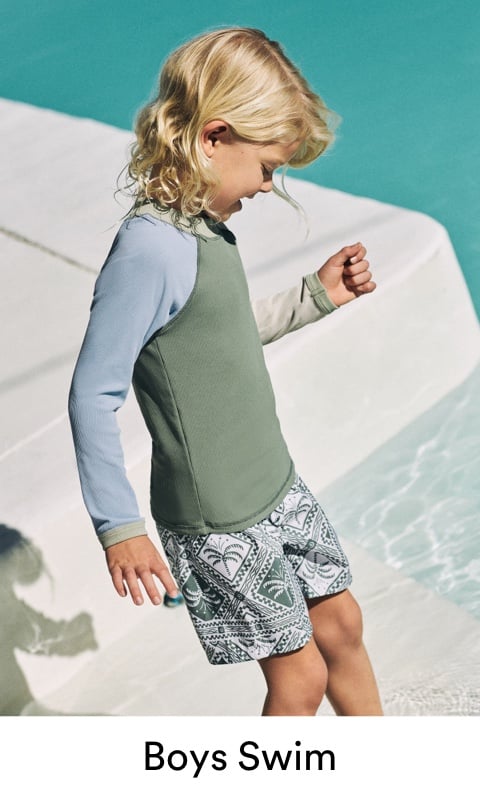 Boys's Swim. Click to shop.