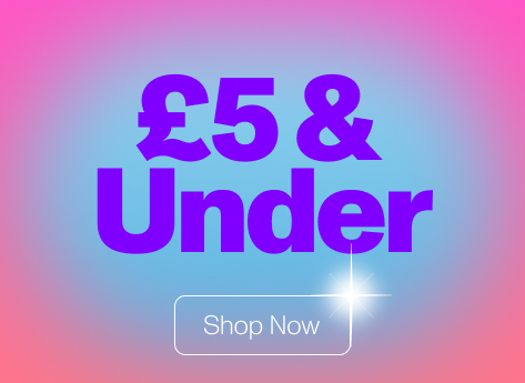 £5 & Under. Shop Now..