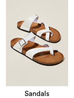 Click to Shop Women's Sandals.