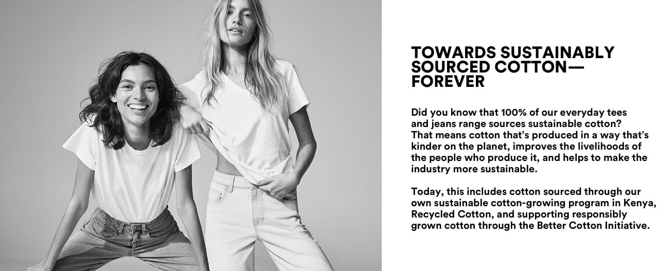 Towards sustainably sourced cotton, forever.