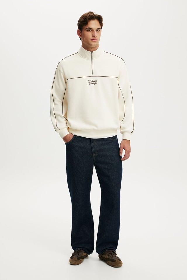 1/4 Zip Graphic Fleece > $59.99