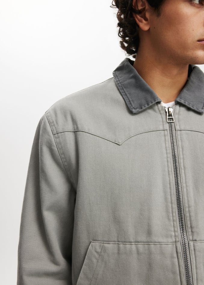 Relaxed Carpenter Jacket. Click to shop.