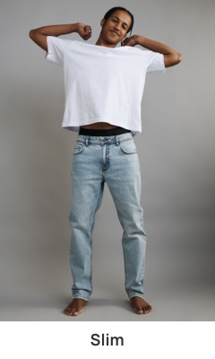 Click to shop Slim Jeans.