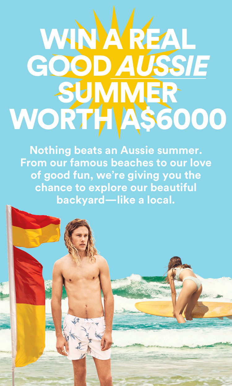 Win a Real Good Summer Worth A$6000