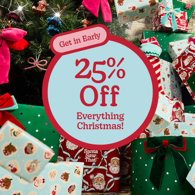 25% Off everything Christmas