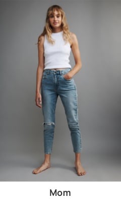Click to shop Mom Jeans.