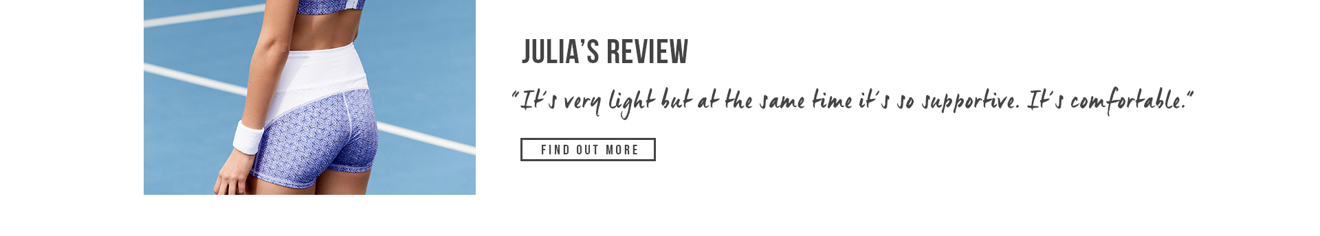 BODY | Julia Gardell's review of the high impact workout bra. Find Out More