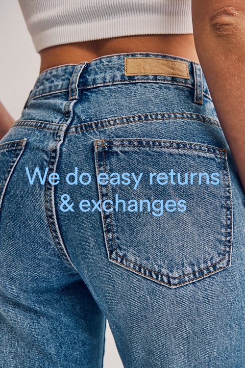 We do easy returns and exchanges. Click to Find Out More.