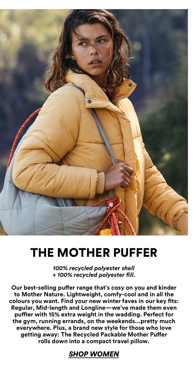 The Mother Puffer. Click to Shop.