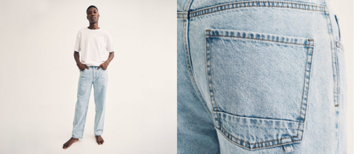 Men's Straight Jeans. Click to Shop.