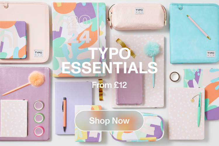 Typo Essentials. From £12. Shop Now.