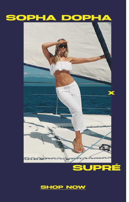 Shop Trendy Sopha Dopha x Supré Collection & Collaboration