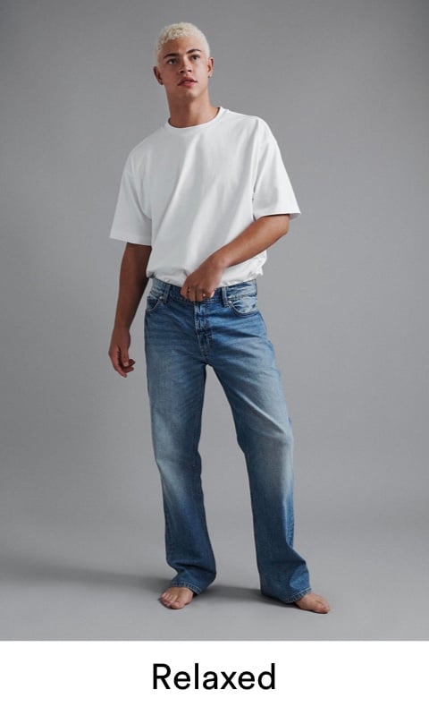 Jeans baggy underwear - New - Homem